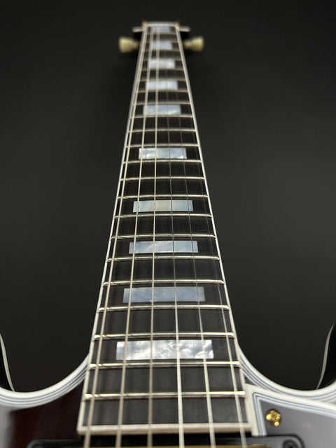 Gibson Custom M2M 1959 ES-355 Reissue - Walnut Varitone Maestro Gold Hardware -