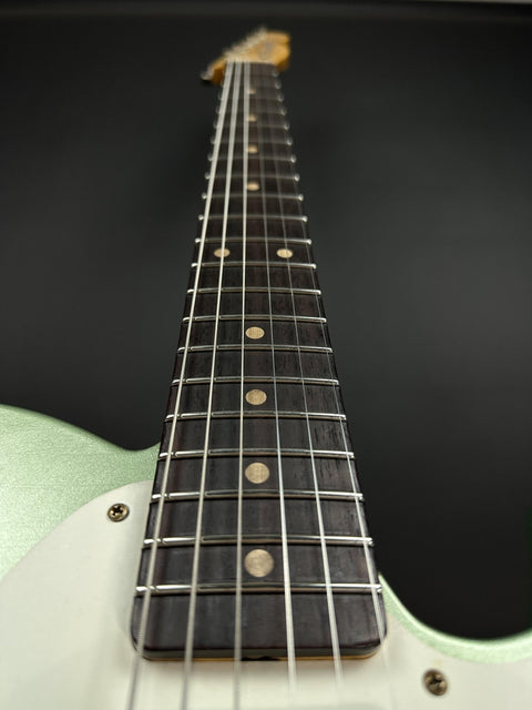 Fender Custom Shop Limited Edition 1960 Telecaster Journeyman Relic - Aged Sage Green Metallic -