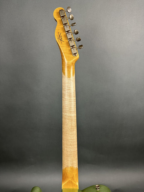 Fender Custom Shop Limited Edition 1960 Telecaster Journeyman Relic - Sage Green Metallic -