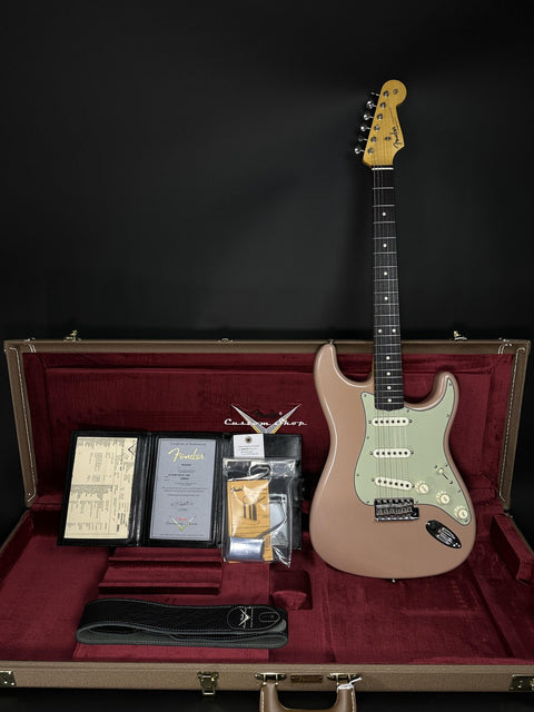 Fender Custom Shop 1963 Stratocaster Closet Classic - Dirty Shell Pink -