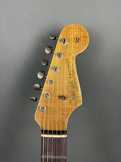Fender Custom Shop Limited Edition 1963 Stratocaster Relic - Aged Candy Apple Red -