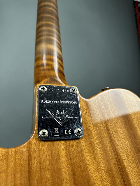 Fender Custom Shop Limited Edition P90 Telecaster Thinline - Aged Black -