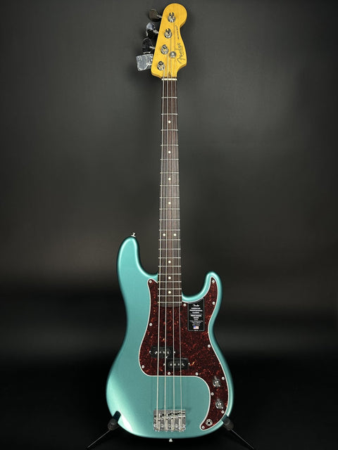 Fender American Professional Classic Precision Bass - Faded Sherwood Green Metallic