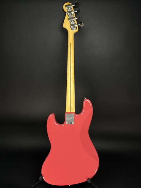 Fender American Professional Classic Jazz Bass - Faded Dakota Red