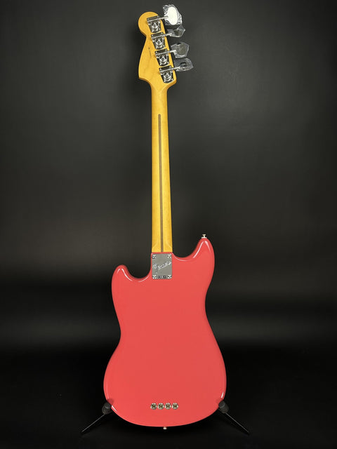 Fender American Professional Classic Mustang Bass - Faded Dakota Red
