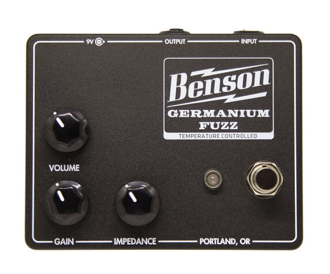 Benson Amps Germanium Fuzz - Black -