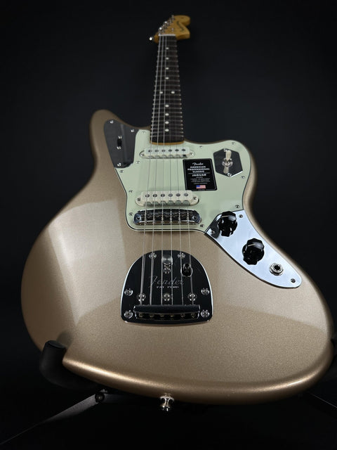 Fender American Professional Classic Jaguar - Faded Firemist Gold