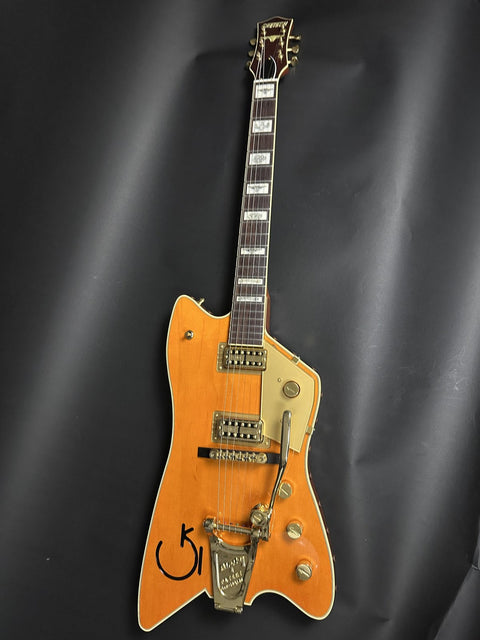 2023 Limited Edition Gretsch G6199TW Billy-Bo FSR Western Orange Raw -