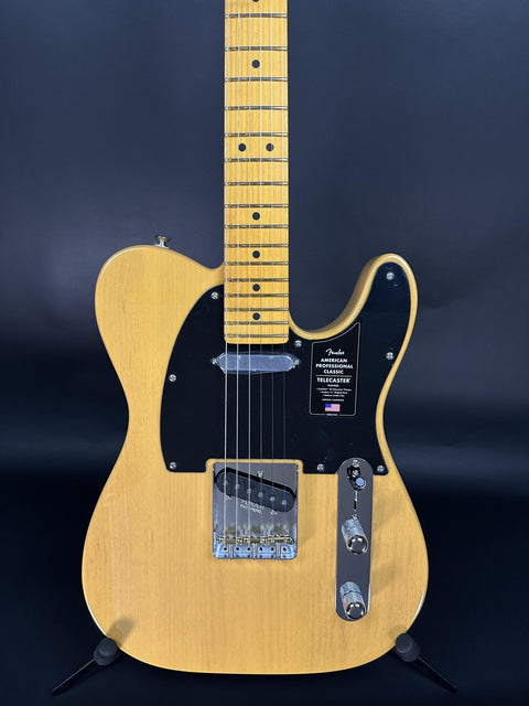 Fender American Professional Classic Telecaster - Butterscotch Blonde