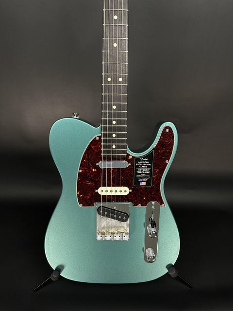 Fender American Professional Classic Hotshot Telecaster - Faded Sherwood Green Metallic