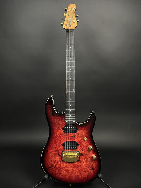 2020 Ernie Ball Music Man Jason Richardson Cutlass - Rorschach Red -