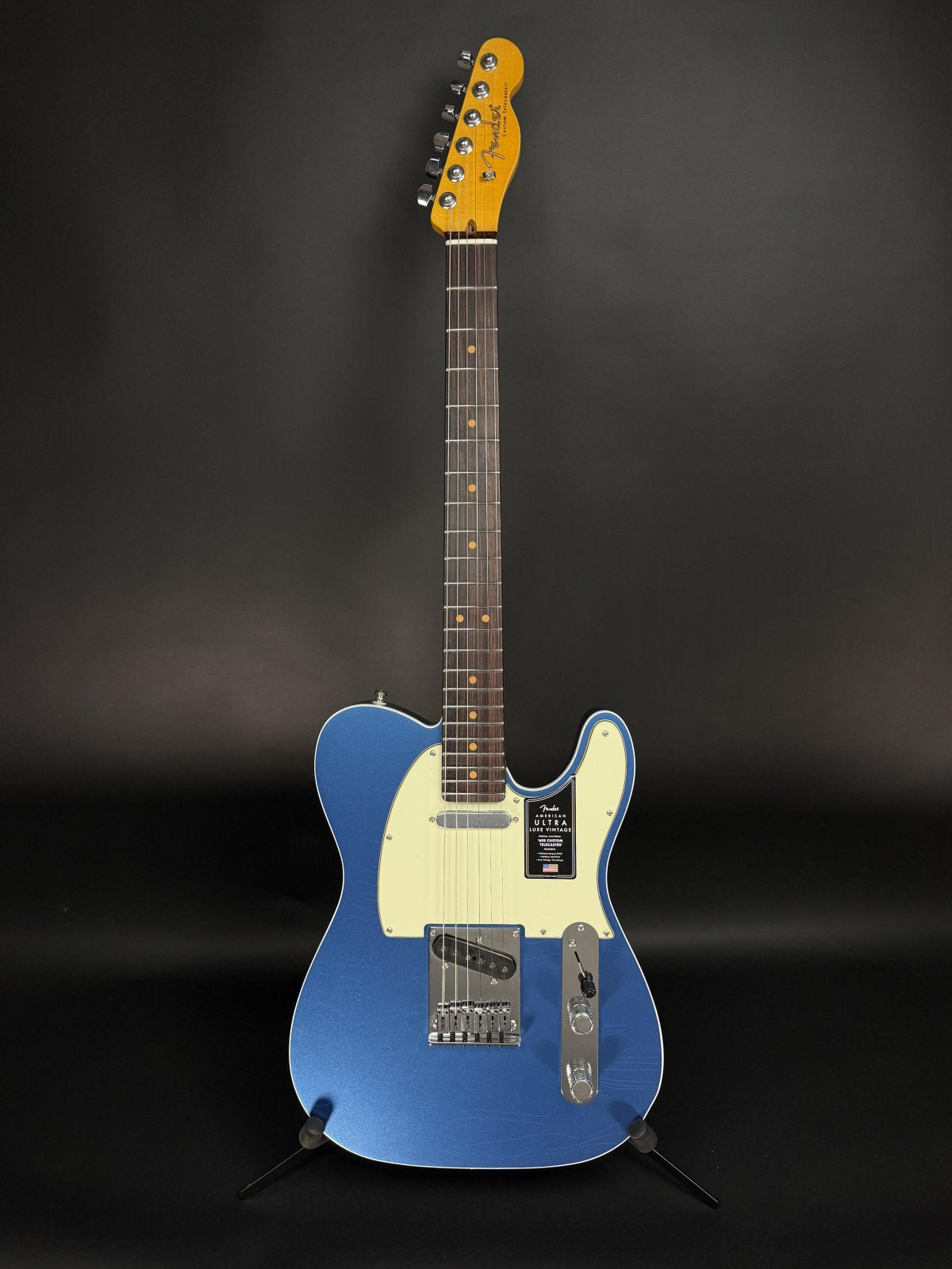 Fender Telecaster ライトブルー 付属ストラップ Fender Ultra Luxe Vintage '60s Telecaster Custom - Lake Placid