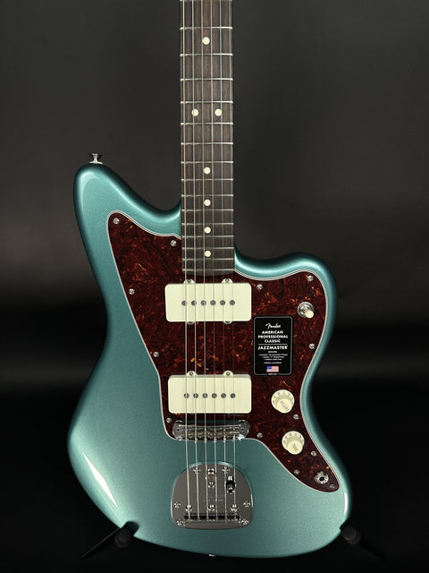 Fender American Professional Classic Jazzmaster - Faded Sherwood Green Metallic