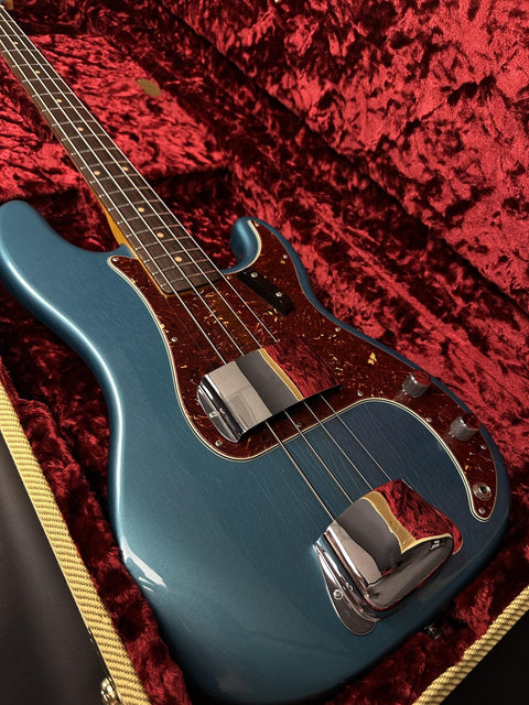 Fender Custom Shop 1963 Precision Bass Closet Classic - Aged Ocean Turqoise