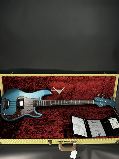 Fender Custom Shop 1963 Precision Bass Closet Classic - Aged Ocean Turqoise