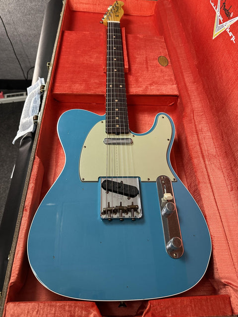 Fender Custom Shop 1960 Telecaster Custom Journeyman Relic - Taos Turquoise -