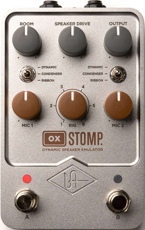 Universal Audio Ox Stomp Dynamic Speaker Emulator -