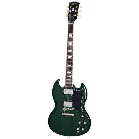 Gibson SG Standard '61 Stop Bar Translucent Teal -