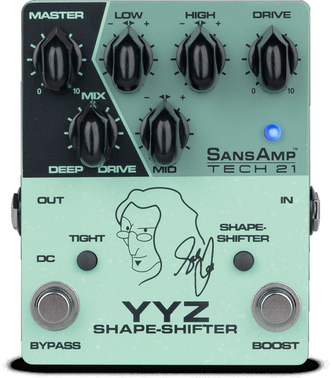 Tech 21 Geddy Lee YYZ Shape-Shifter Signature -