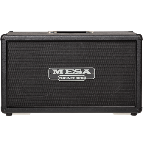 Mesa Boogie 2x12 Horizontal Rectifier Cabinet Black Bronco Black Grille - 