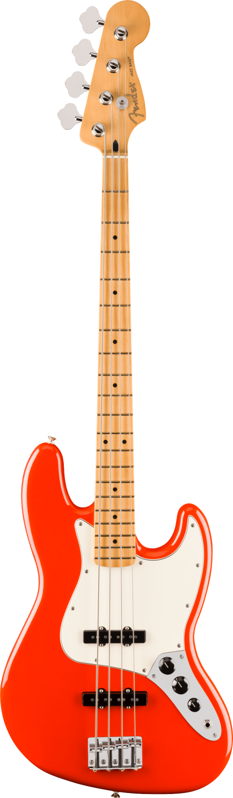 Fender Player II Jazz Bass - Coral Red - 