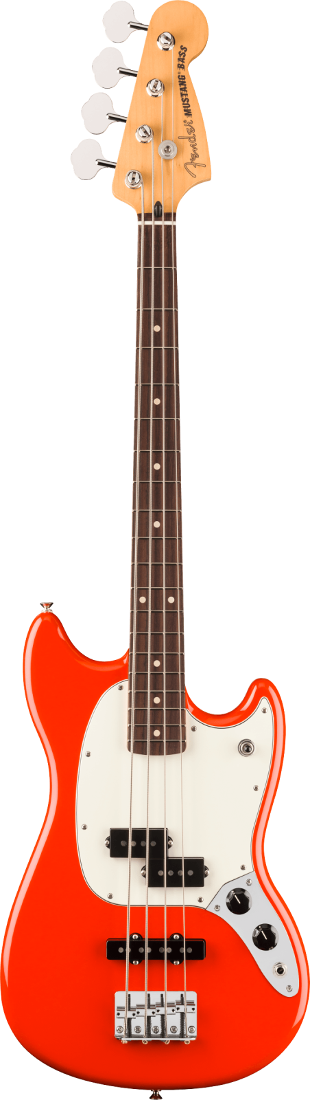 Fender Player II Mustang Bass PJ - Coral Red - 