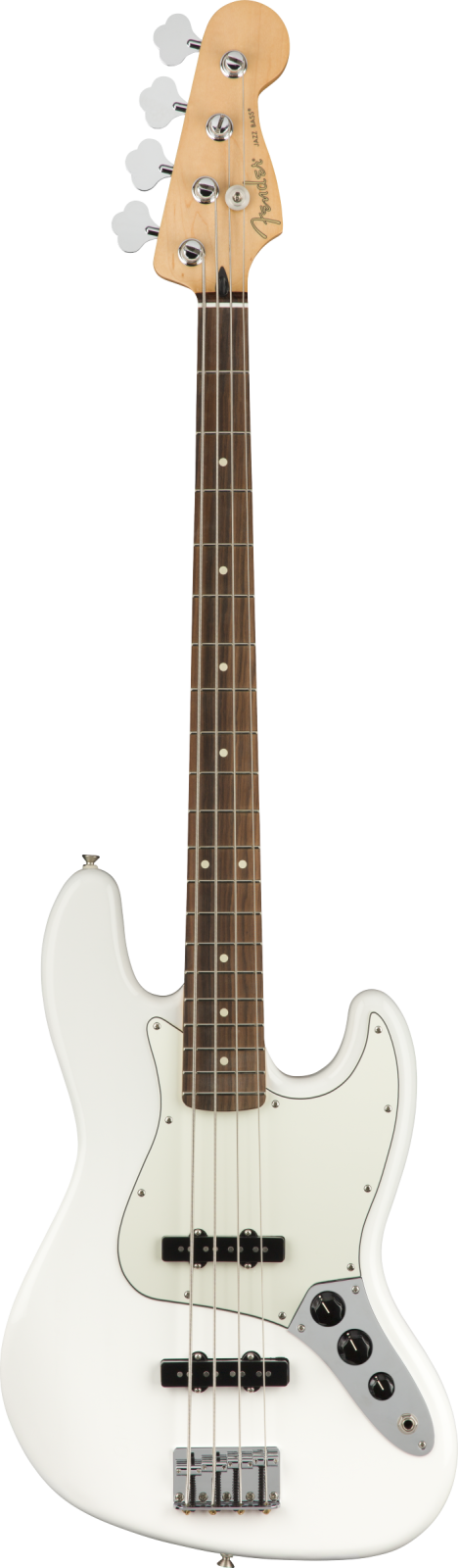 Fender Player Jazz Bass - Polar White Pau Ferro - 