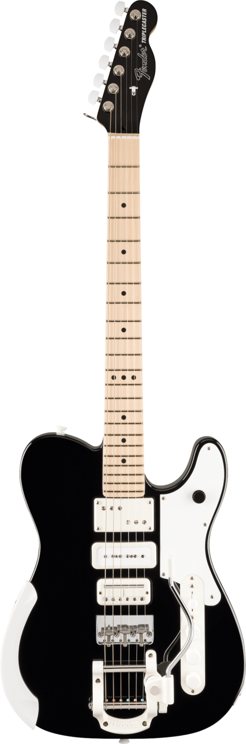 Fender Jack White Triplecaster - Black - 