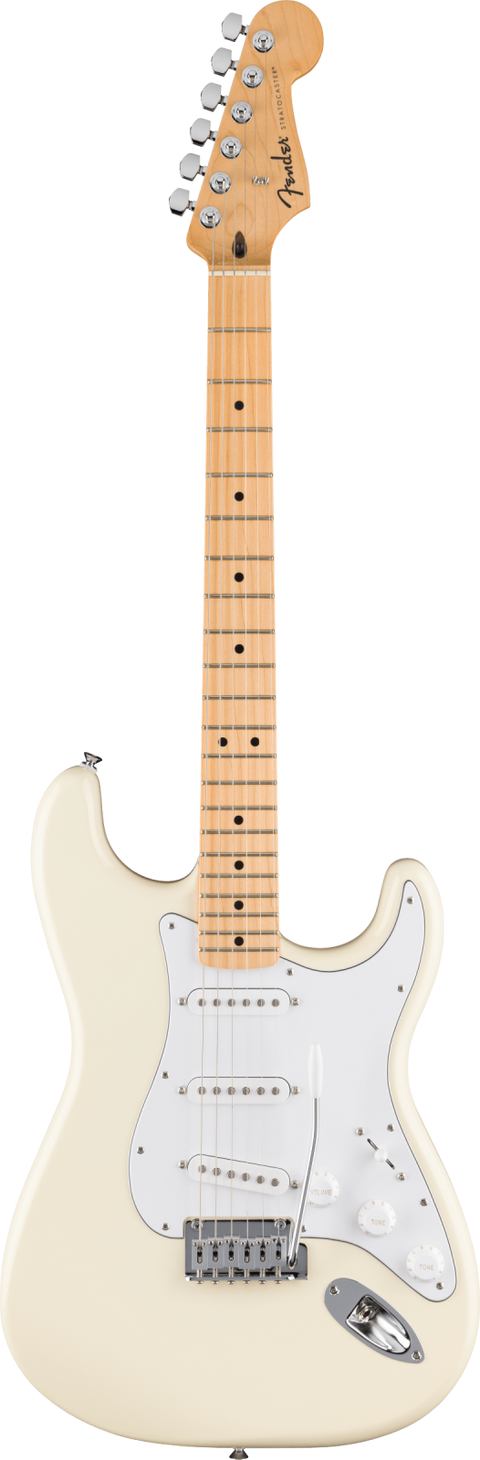 Fender Standard Stratocaster - Olympic White Maple Fingerboard -