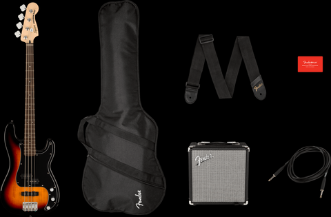Squier Affinity Series Precision Bass PJ Pack -