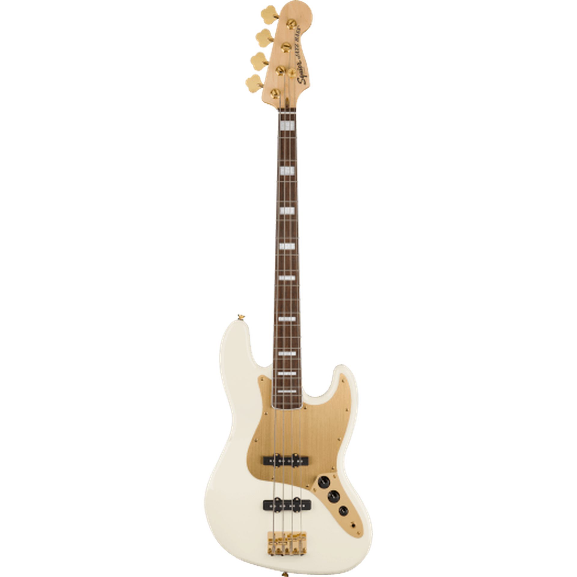 Squier 40th Anniversary Jazz Bass Gold Edition – Grayson's Tunetown