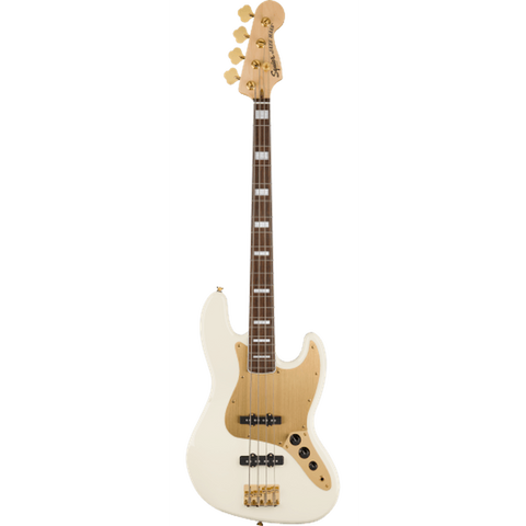 Squier 40th Anniversary Jazz Bass Gold Edition - 