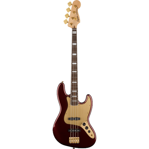 Squier 40th Anniversary Jazz Bass Gold Edition – Grayson's Tune Town Squier 40th Anniversary Jazz Bass Gold Edition – Grayson's Tune Town