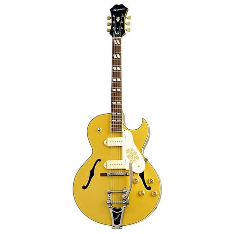 1998 Epiphone ES-295 Reissue - Metallic Gold - 