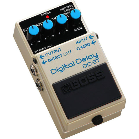 Boss DD-3T Delay-Tap Tempo Pedal - 