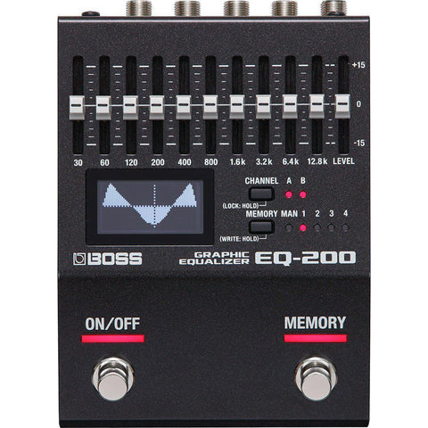 Boss EQ-200 Graphic Equalizer - 