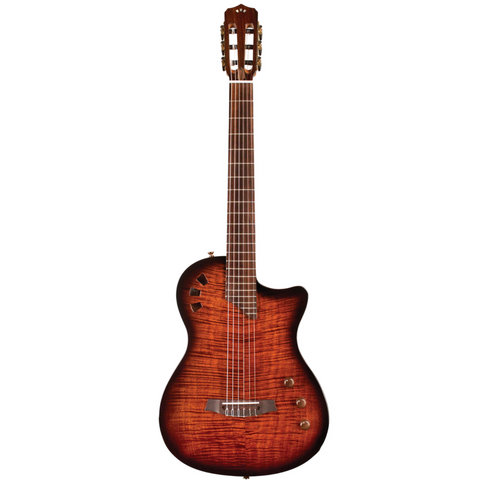 Cordoba Stage Thinbody Nylon Acoustic-Electric - Edgeburst - 