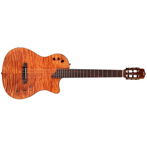 Cordoba Stage Thinbody Nylon Acoustic-Electric - Natural Amber - 