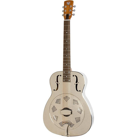 Dobro Hound Dog M-14 Metal Body - Nickel - 