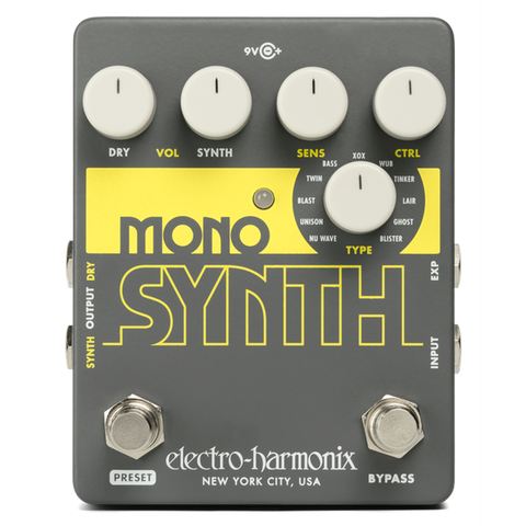 Electro-Harmonix Mono Synth - Synthesizer Pedal - 