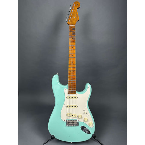 Fender Limited Edition Custom Shop 1958 Stratocaster Journeyman Relic - Surf Green - 