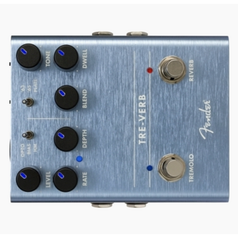 Fender Tre-verb Tremolo/Reverb Pedal - 