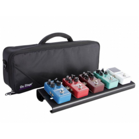 On Stage GPB2000 Compact Pedal Board with Gig Bag - 