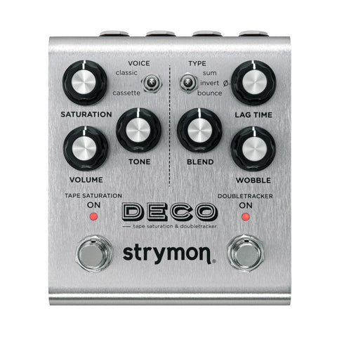 Strymon Deco Tape Saturation and Doubletracker Delay Pedal V2 - 