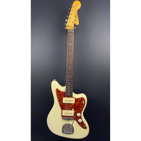 Used Danocaster Offset Olympic White w/ Original 1963 Electronics - 