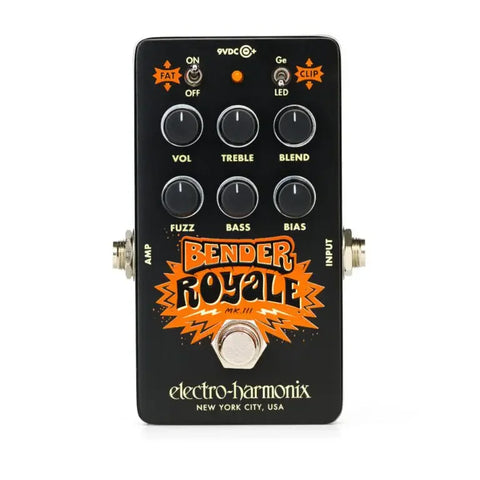 Electro-Harmonix Bender Royale Germanium Fuzz - Black -