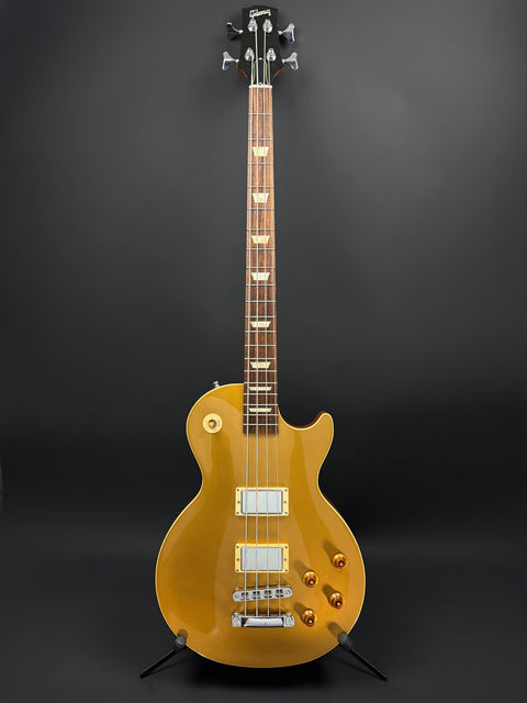 2011 Gibson Les Paul Standard Bass Oversized - Gold Top -