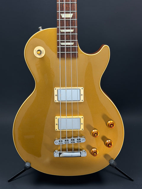 2011 Gibson Les Paul Standard Bass Oversized - Gold Top -