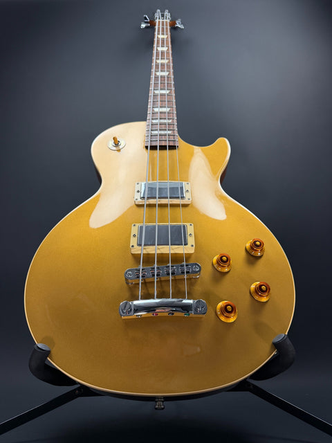 2011 Gibson Les Paul Standard Bass Oversized - Gold Top -