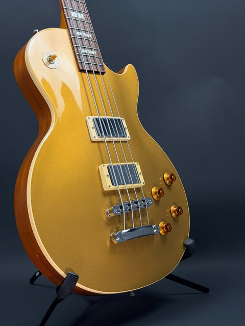 2011 Gibson Les Paul Standard Bass Oversized - Gold Top -